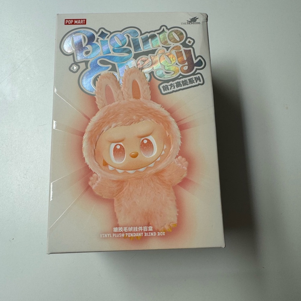 Authentic Labubu Big Into Energy Blind Box